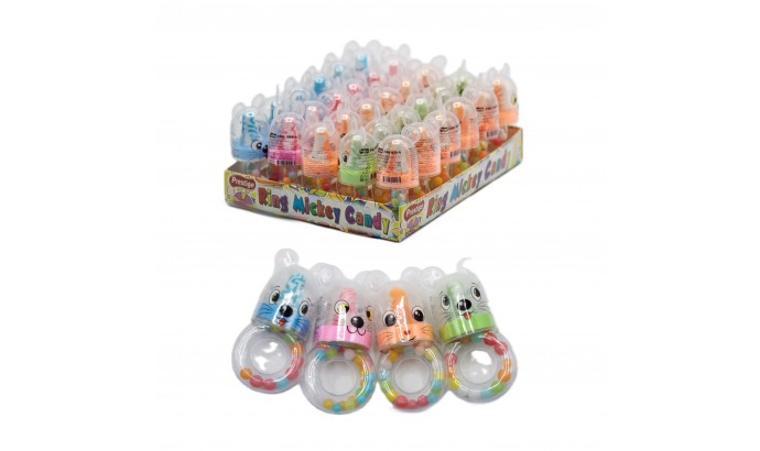 Льодяник кільце Ring Mickey candy 5гр 30шт