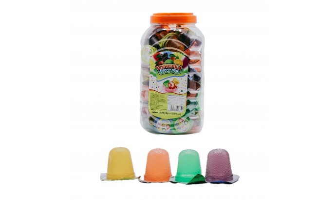 Конфеты желе "FRUIT JELLE" фруктовые 15г, 100шт