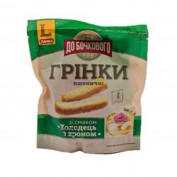 Грінки пшеничні зі смаком Холодець з хроном 120гр