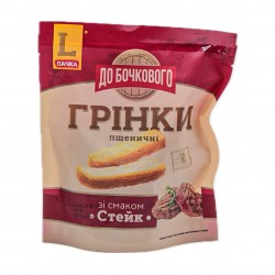 Грінки пшеничні зі смаком Стейк 120гр