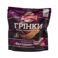 Грінки житньо-пшеничні зі смаком Баструма  80гр