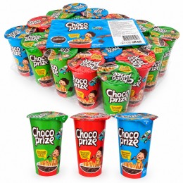 Хрусткі палички + шоколад Choco prize 12гр 20шт