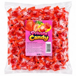  Желейная конфета Клубника 5D Private Candy 1кг