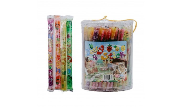Желейная конфета "Желе стик" JELLY STICK 14г  100шт/бл