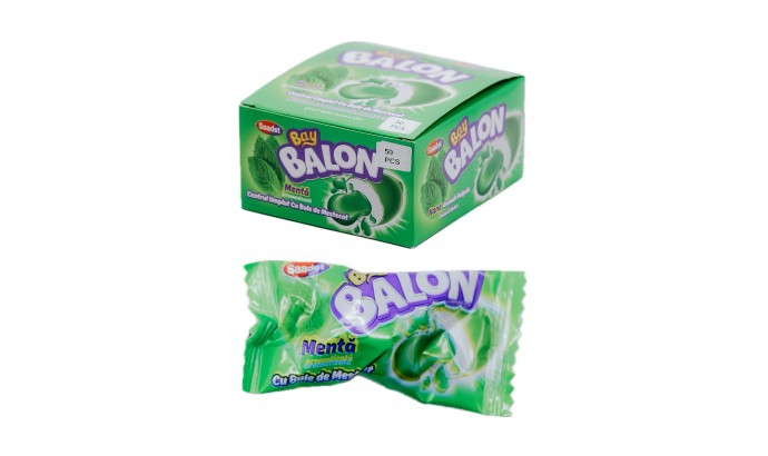 Жвачка Бай Балон Mint 5,5г 50шт/бл
