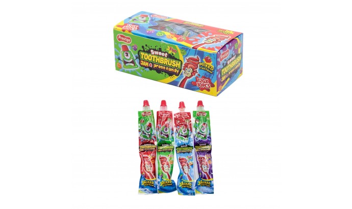  Желе джем + Зубная щетка Sweet TOOTHBRUSH 12гр 30шт