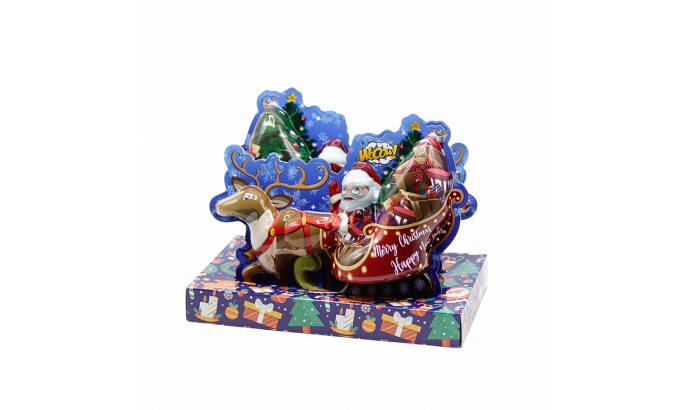 Фигурка Джой SANTA DEEP Merry Chritmas 70г, 2шт  Фигурка Джой SANTA DEEP Merry Chritmas 70г, 2шт