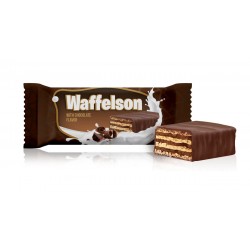  КОНФЕКИ ГЛАЗУРОВАННЫЕ WAFFELSON WITH CHOCOLATE(шоколад) 2,0 кг