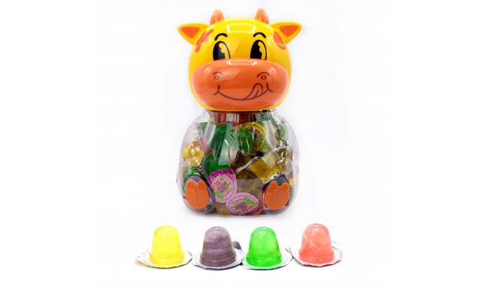 Цукерки желе "КОРОВА " фруктові 15г, 100шт