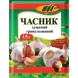 Часник сушений гранульований 15гр 