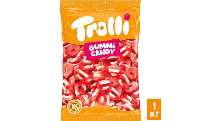 Желейки Зуби Дракули  «Trolli» - 1 кг