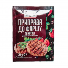 Приправа ДО ФАРШУ ТА КОТЛЕТ 25гр 