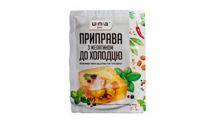 Приправа ДО ХОЛОДЦЮ з желатином 25гр