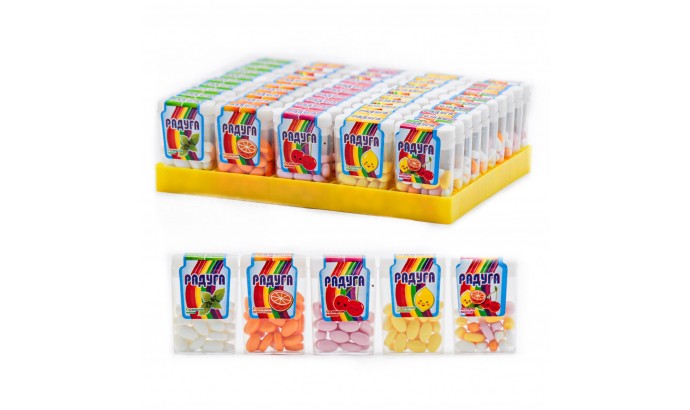 Тик-так Радуга 10 г 50 шт