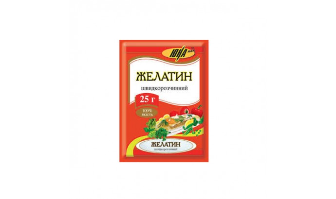 Желатин швидкорозчинний 25гр