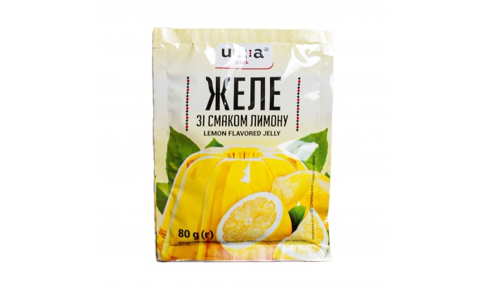 Желе фруктове Лимон 80г