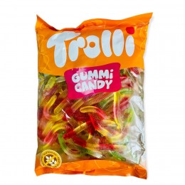 Желейки Червяки Fruity worm «Trolli» - 1 кг