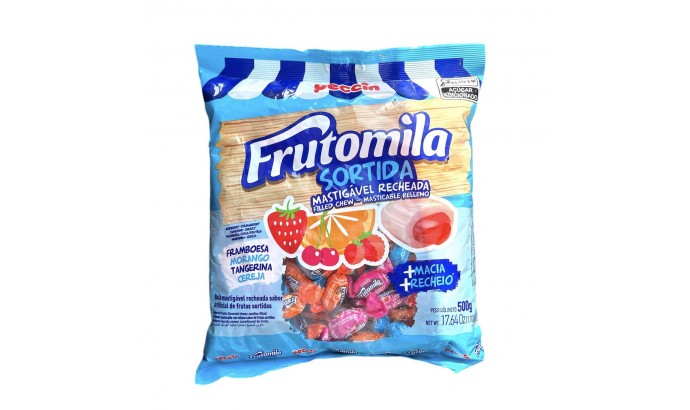 Жевательная конфета "FRUTOMILA" 500г