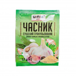 Часник сушений гранульований 15гр 