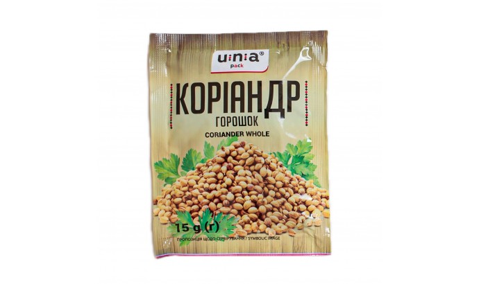 Коріандр горошок 15гр