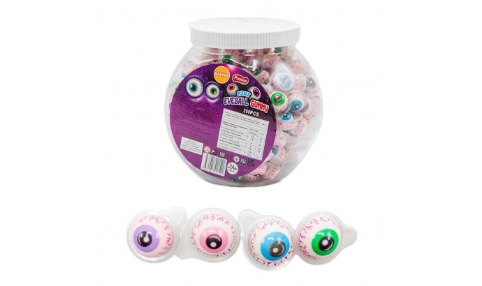 Жуйка Очі EVEBALL GUMMY 2гр 200шт