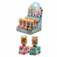 Драже с игрушкой Сладкий автобус 50г 8шт  Драже с игрушкой Сладкий автобус 50г 8шт