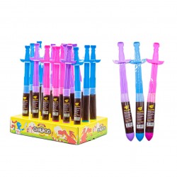 Іграшка Меч CHOCO SWORD крем із шокол.смаком 30г 18шт
