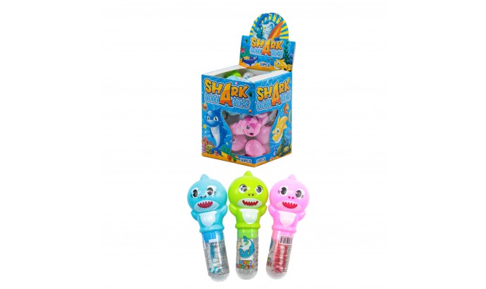 Льодяник + стріляючий цукор Shark Pacifier Lollipop 4.5г 30шт