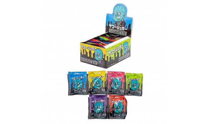 Льодяник кислий + стріляючий цукор High Sour Ghost Candy 12гр 30шт