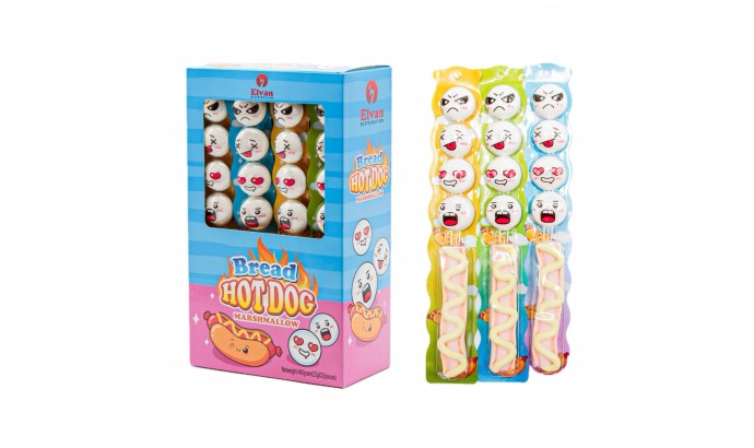 Маршмелоу BREAD Hot Dog 23гр 20шт