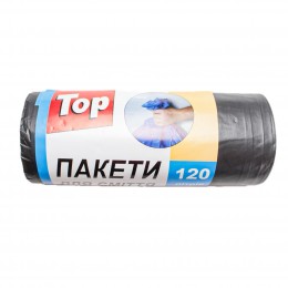 Пакети для сміття 120л (10шт) ТОП