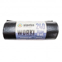 Пакеты для мусора SIPEKO 240л (10шт)