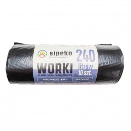 Пакети для сміття SIPEKO 240л (10шт)