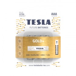 Батарейки Тесла Gold пальчик блістер 4шт
