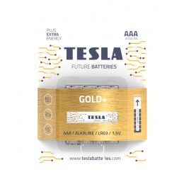 Батарейки Тесла Gold пальчик блистер 4шт