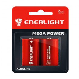 Батарейка Enerligh MegaPower Alkaline С BLI 2 3380
