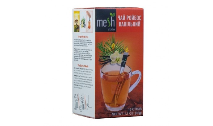 Чай MESH Ройбос ванільний 32г  2г*16шт уп