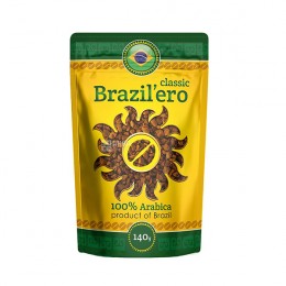 Кофе растворимый сублимированный "Brazil'ero" Classic 140г