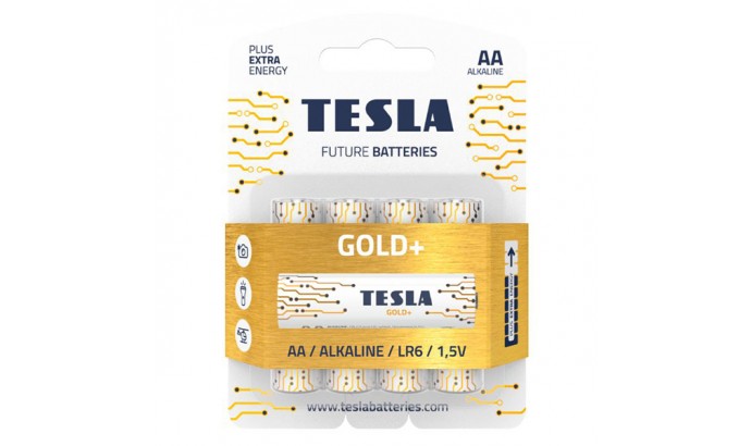 Батарейки Тесла Gold міні пальчик блістер 4шт 