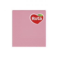 Серветки Ruta 33*33 20л 3ш світло-рожеві ароматизовані 1шт