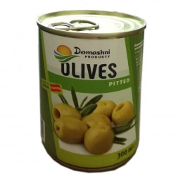 Оливки ЗЕЛЕНІ без кісточки  Домашні продукти 300мл