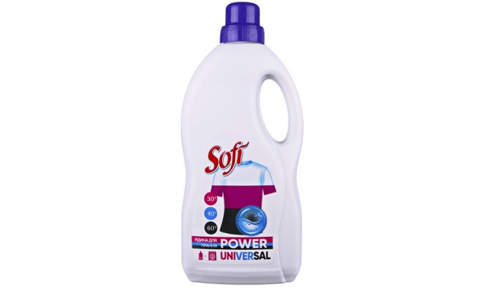 Рідина для прання "Sofi power universal" 1л