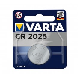 Батарейка Varta CR 2025 LITHIUM планшет 1шт 0647