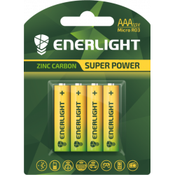 Батарейка Enerligh SuperPower жовта ААА R03 блістер 4шт 2086
