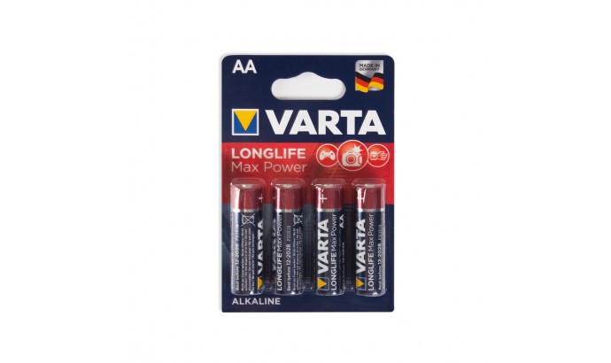 Батарейка Varta LonglifeMaxPower (MAX T)  Alkaline АА R06 блістер 4шт 5946