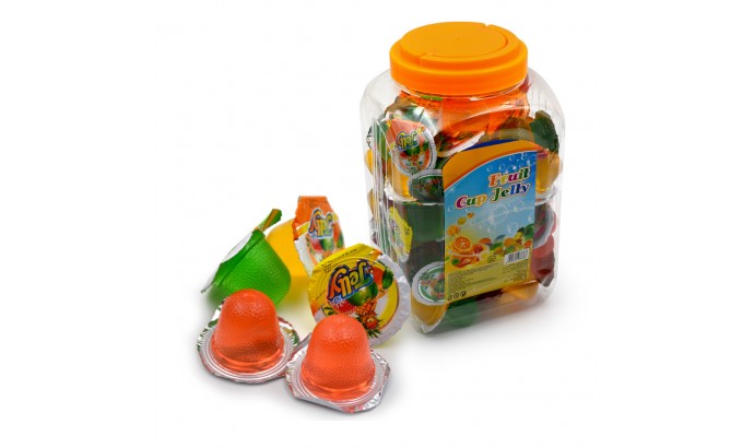 Конфеты желе "FRUIT JELLE" фруктовые 15г, 100шт