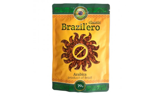 Кава розчинна сублімована "Brazil'ero" Classic 70г