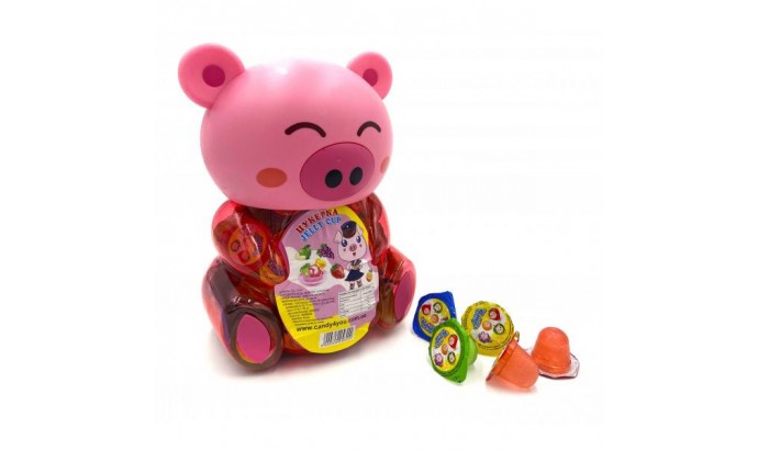 Желейні цукерки «Свинка копілка» 100 шт