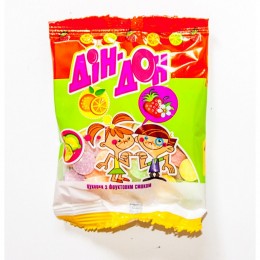 Дин-Дон конфеты 50г с фруктовым вкусом, 50 шт