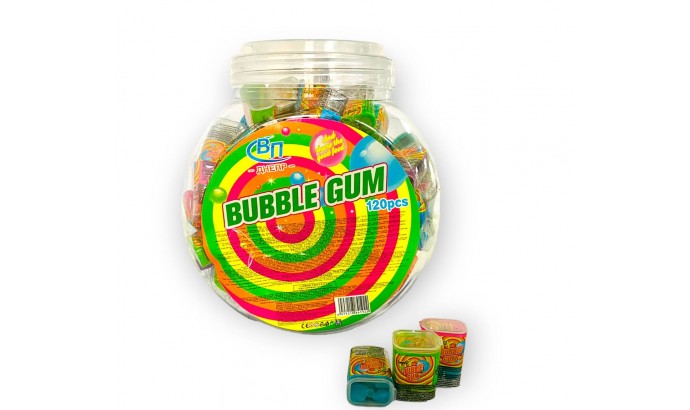 Жуйки в банці Bubble gum 2 г - 120 шт